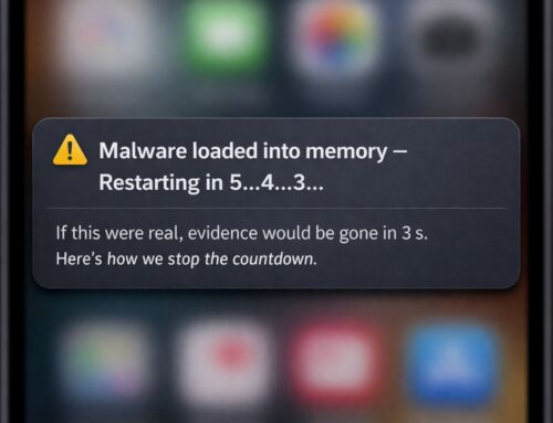 I clicked the link. Is my phone hacked?